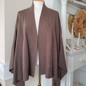 Open Front Cape/Poncho Sweater